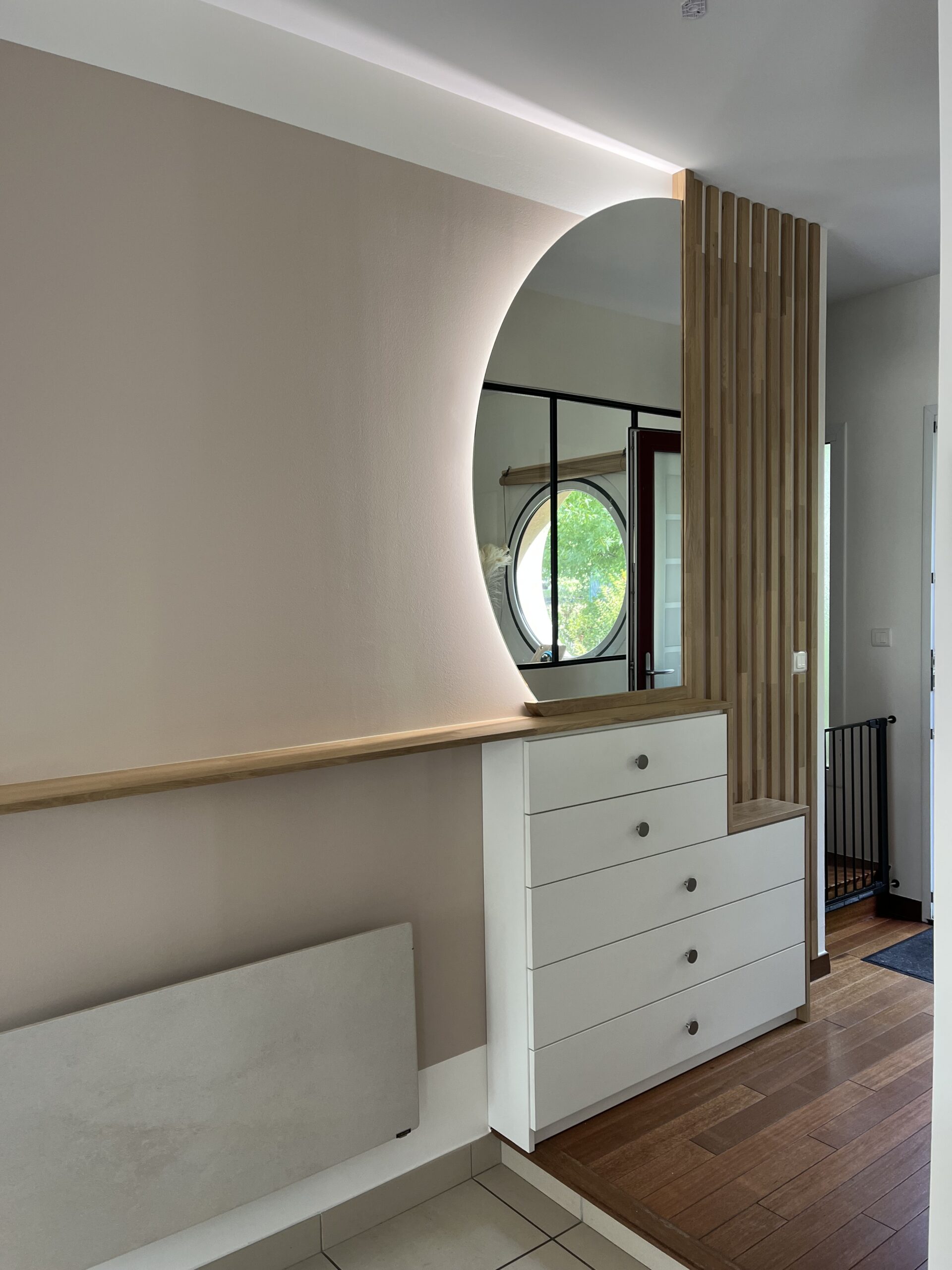 Aménagement entrée 